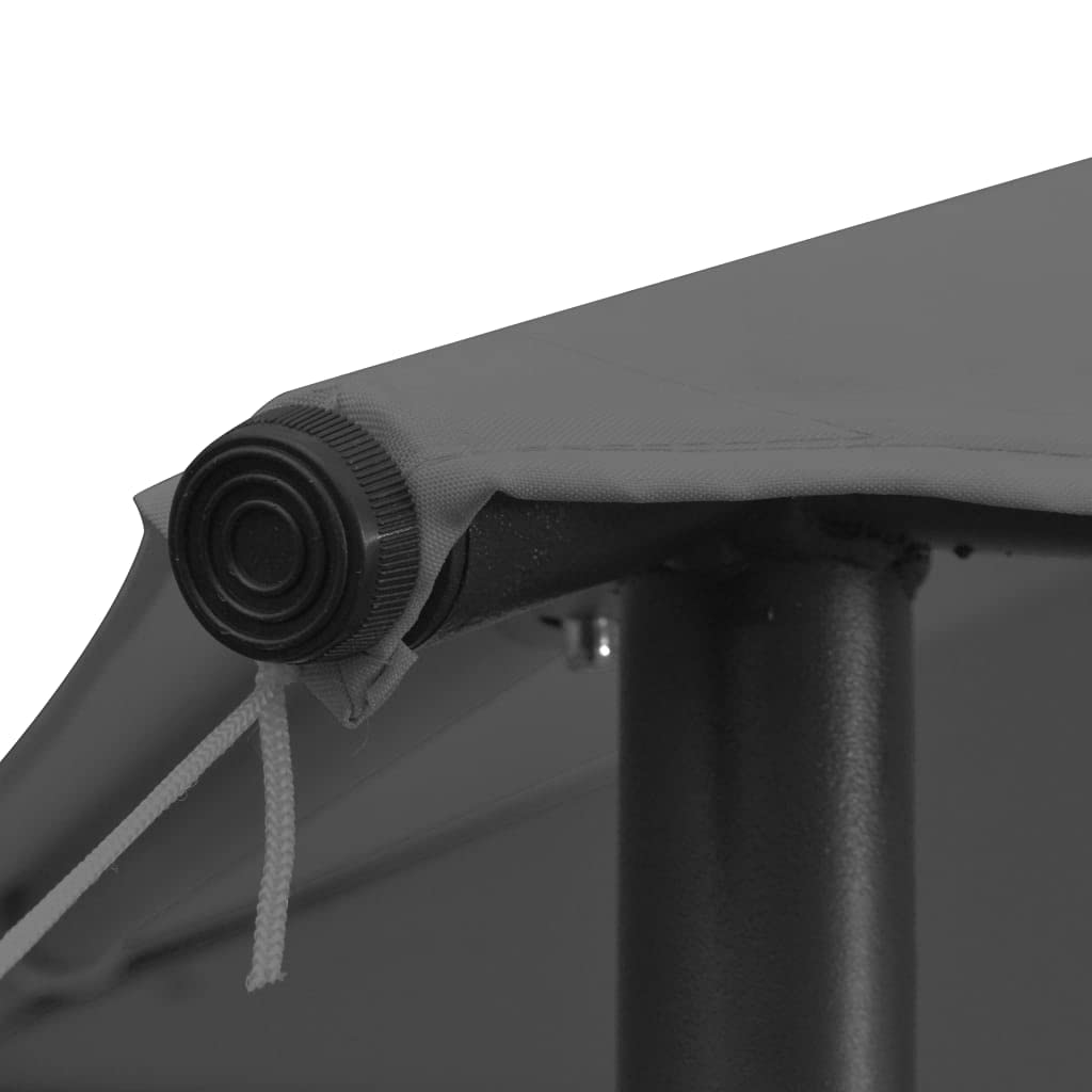 Gazebo 157.5"x157.5"x106.3" Anthracite A760445