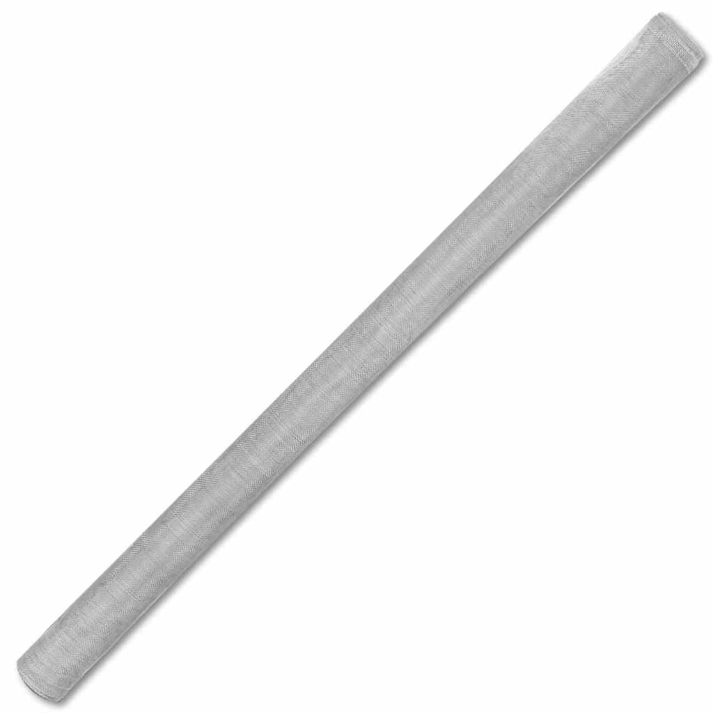 Aluminum Mesh Screen 39.4x196.9 Inches Silver K76955