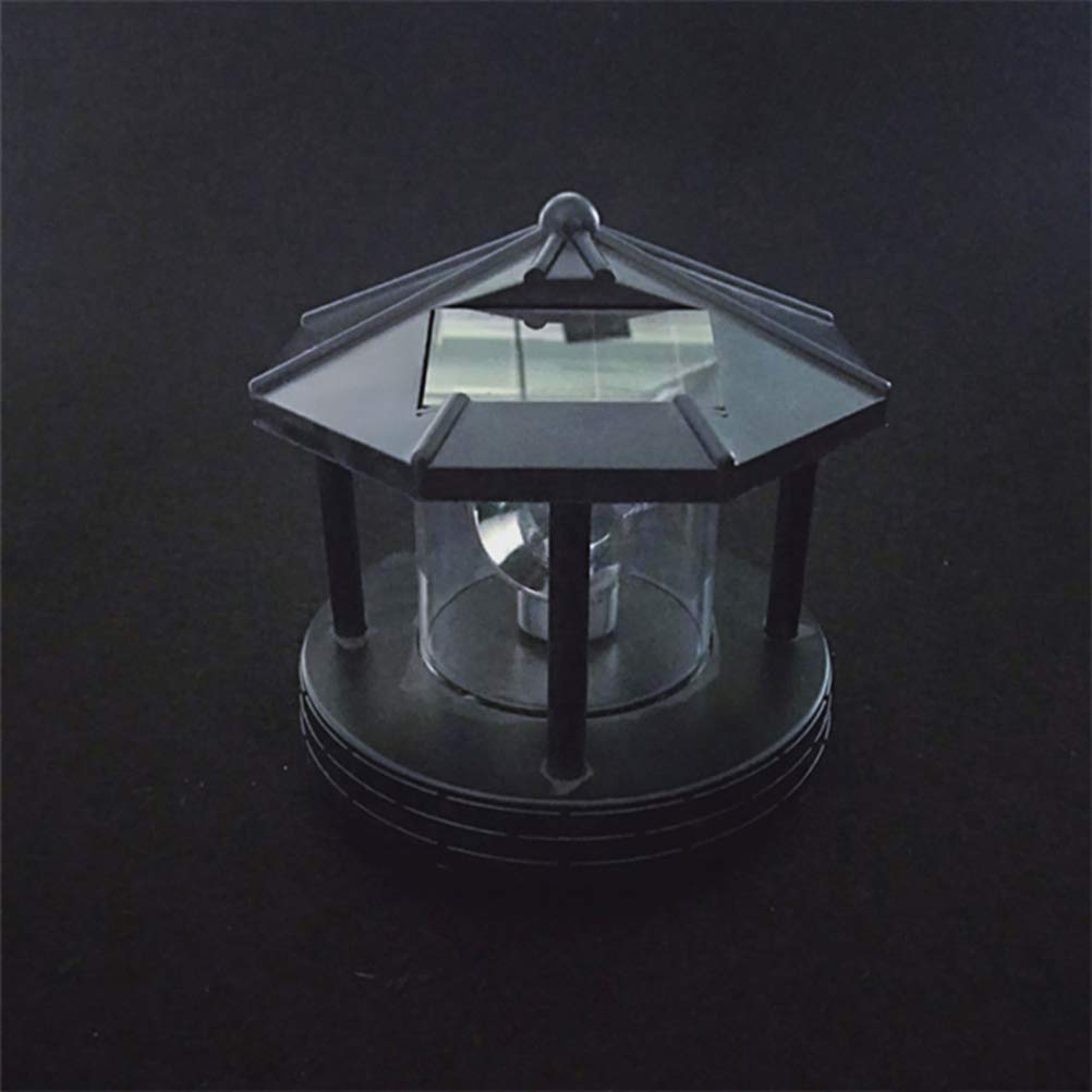 Solar Powered Rotating Lighthouse H977