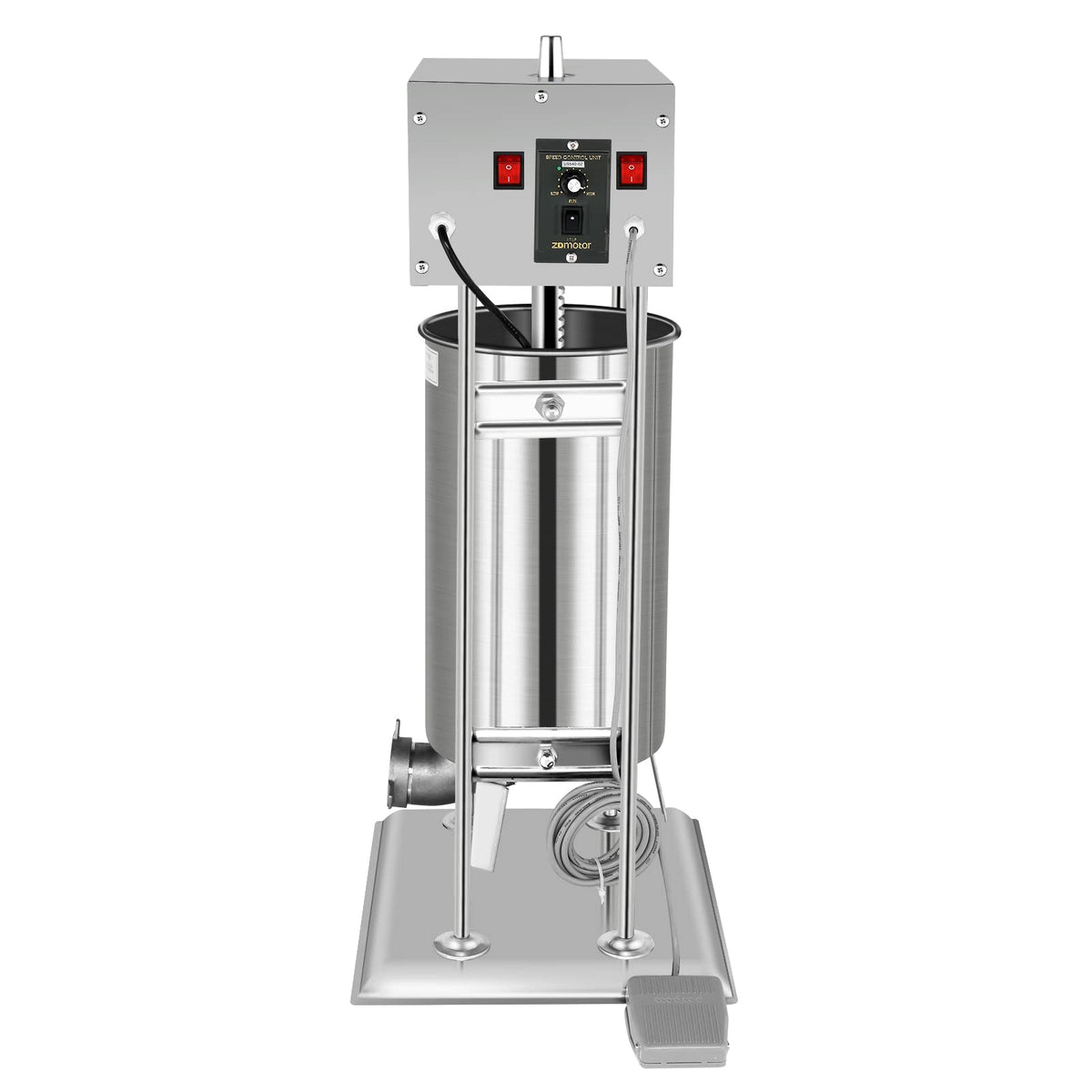10L Electric Stainless Steel Sausage Stuffer with 5 Stuffing Tubes P736