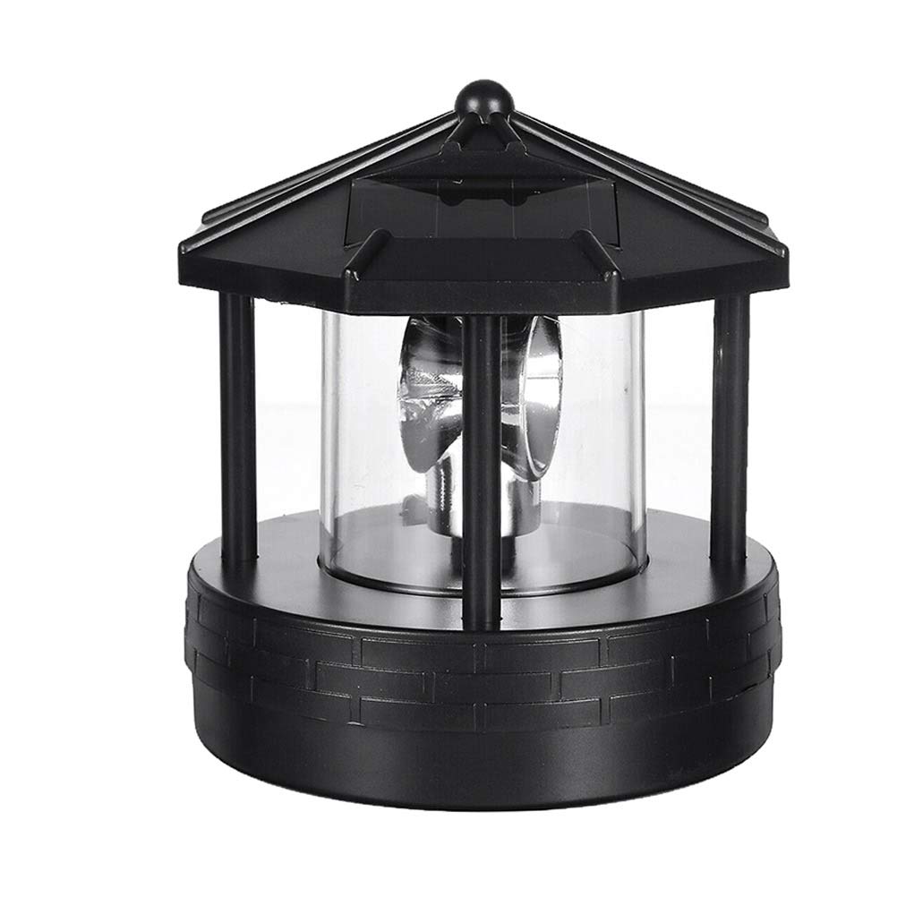 Solar Powered Rotating Lighthouse H977