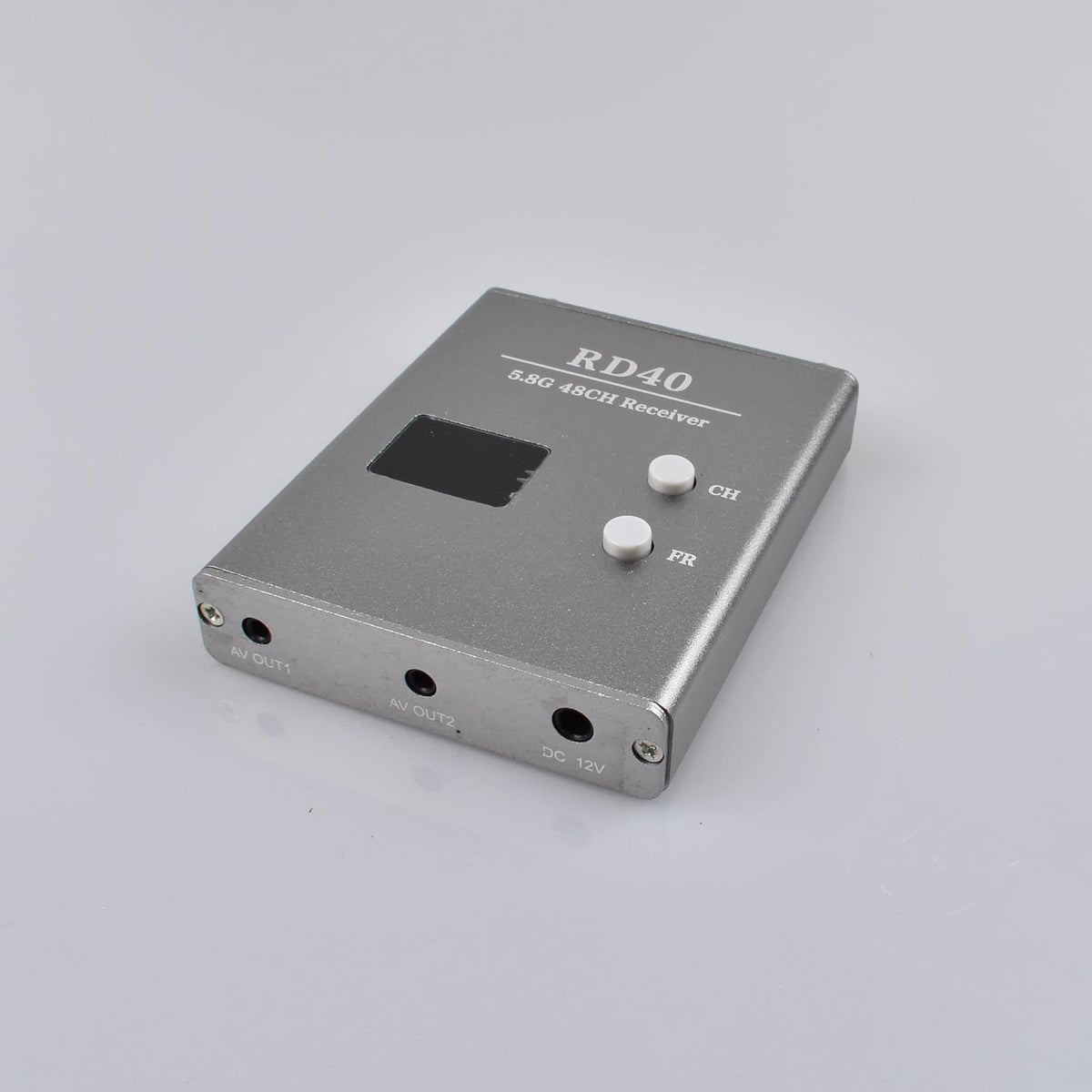5.8GHZ 48Channel RD40 Raceband Dual Diversity Receiver with A/V and Power Cables N9209