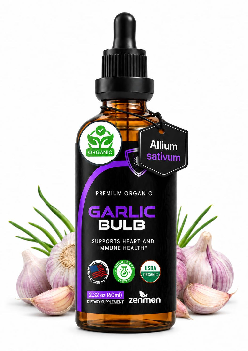 Organic Odorless Garlic Supplements X50828