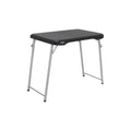 Black and Silver Compact Folding Table C530973