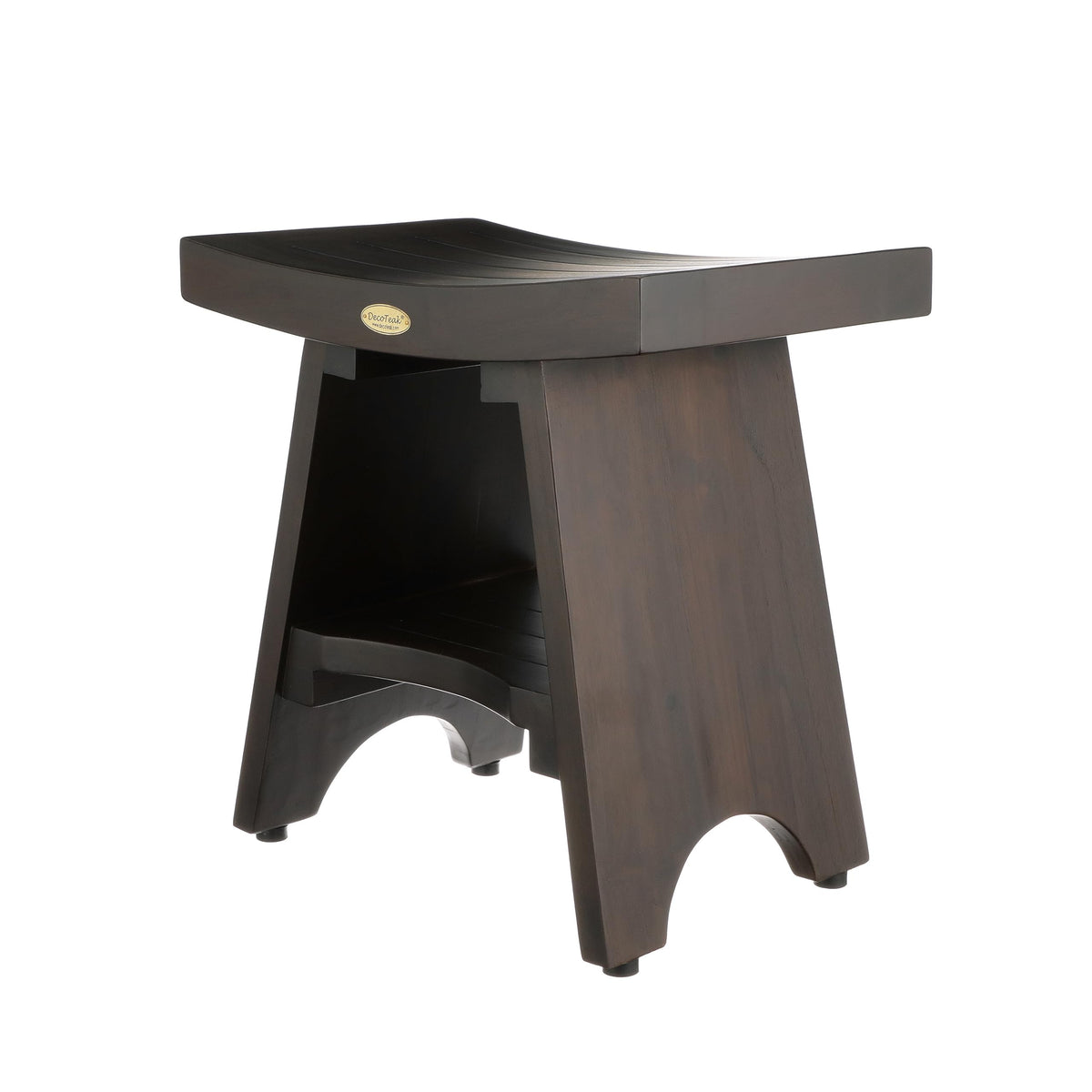 18" Solid Teak Shower Bench with Adjustable Feet C6839