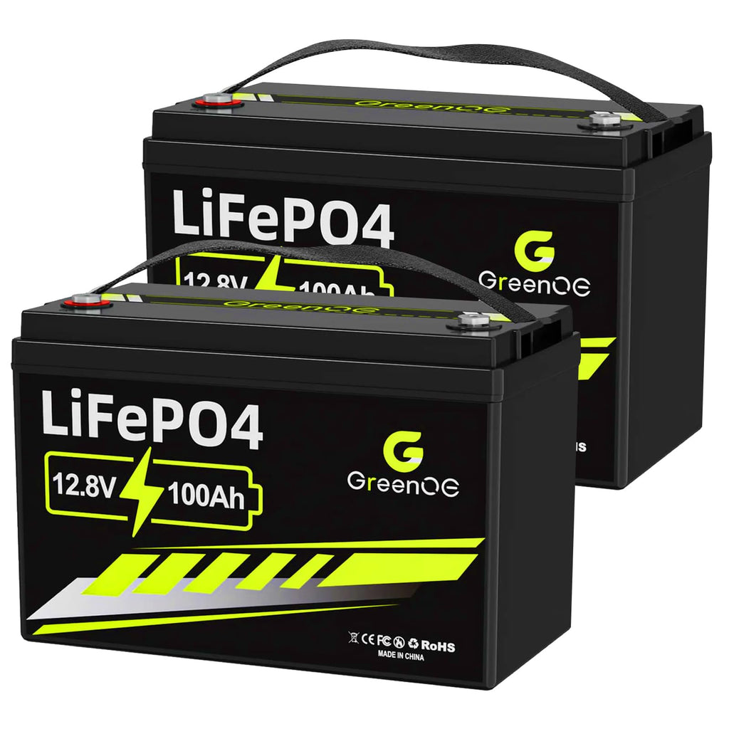 12V 100Ah LiFePO4 Deep Cycle Battery with 100A BMS V93311