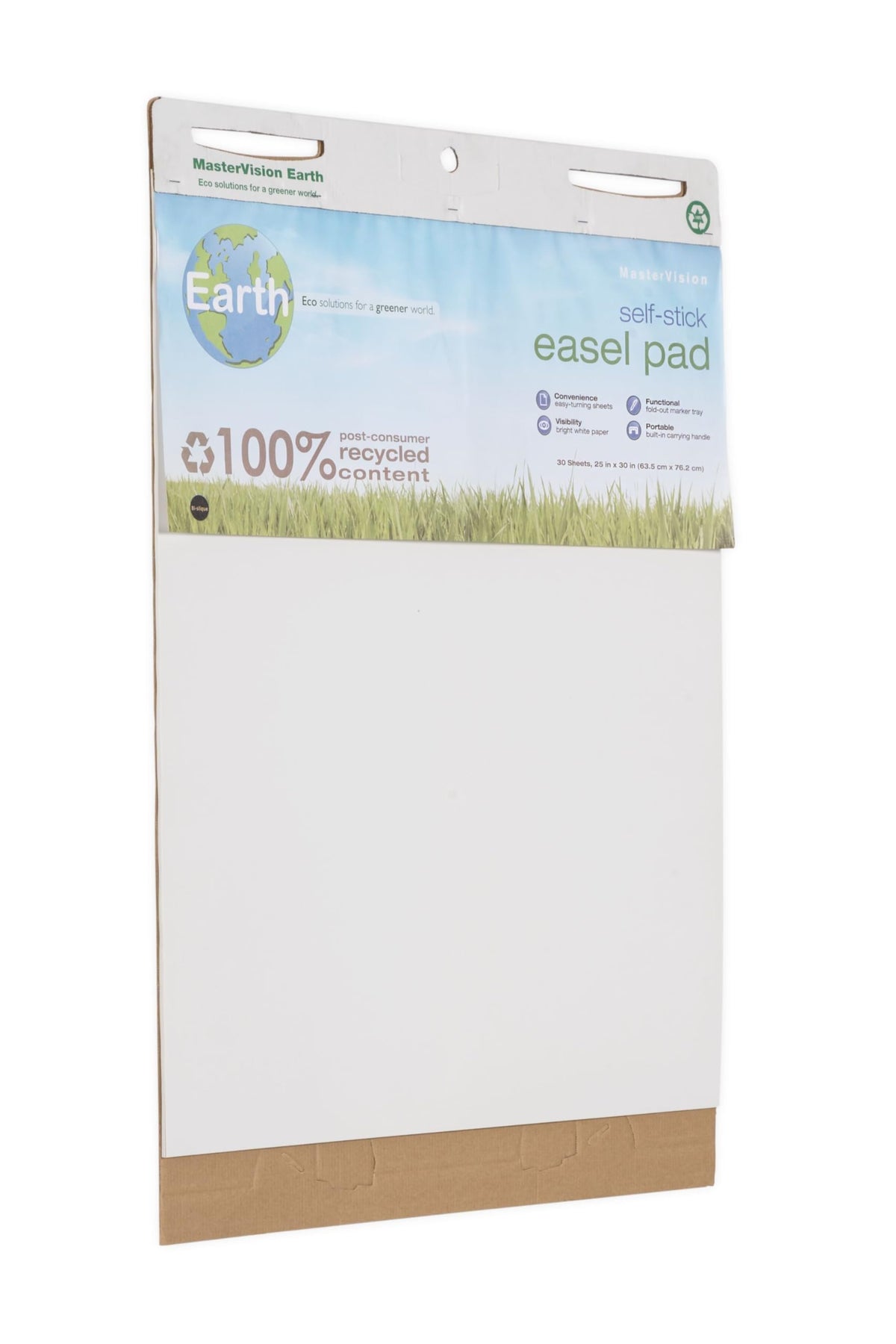 Self-Stick Easel Pad 30" x 25" 2 Pack White S36849