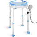 Foldable Adjustable Swivel Bath Seat Shower Chair Stool Z50585