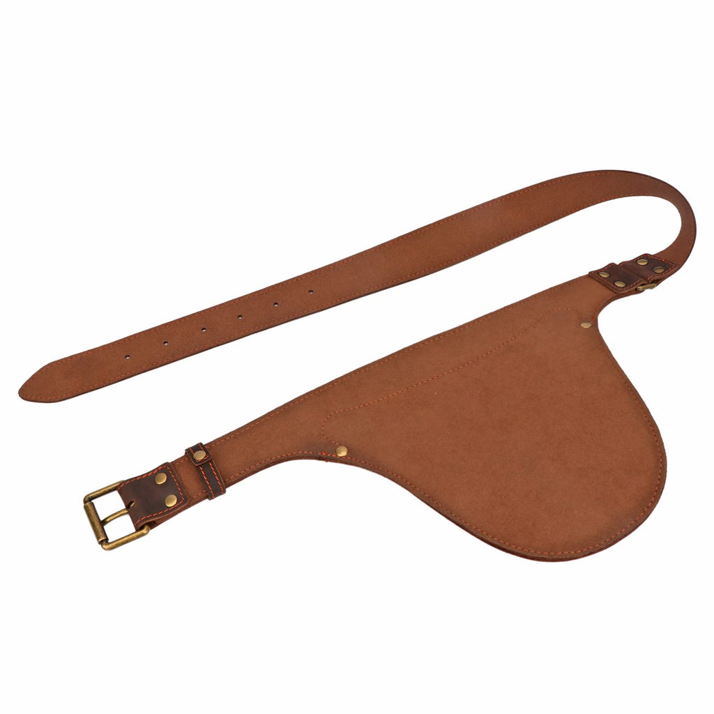 Leather 3 Pockets Adjustable Tool Belt Bag X796