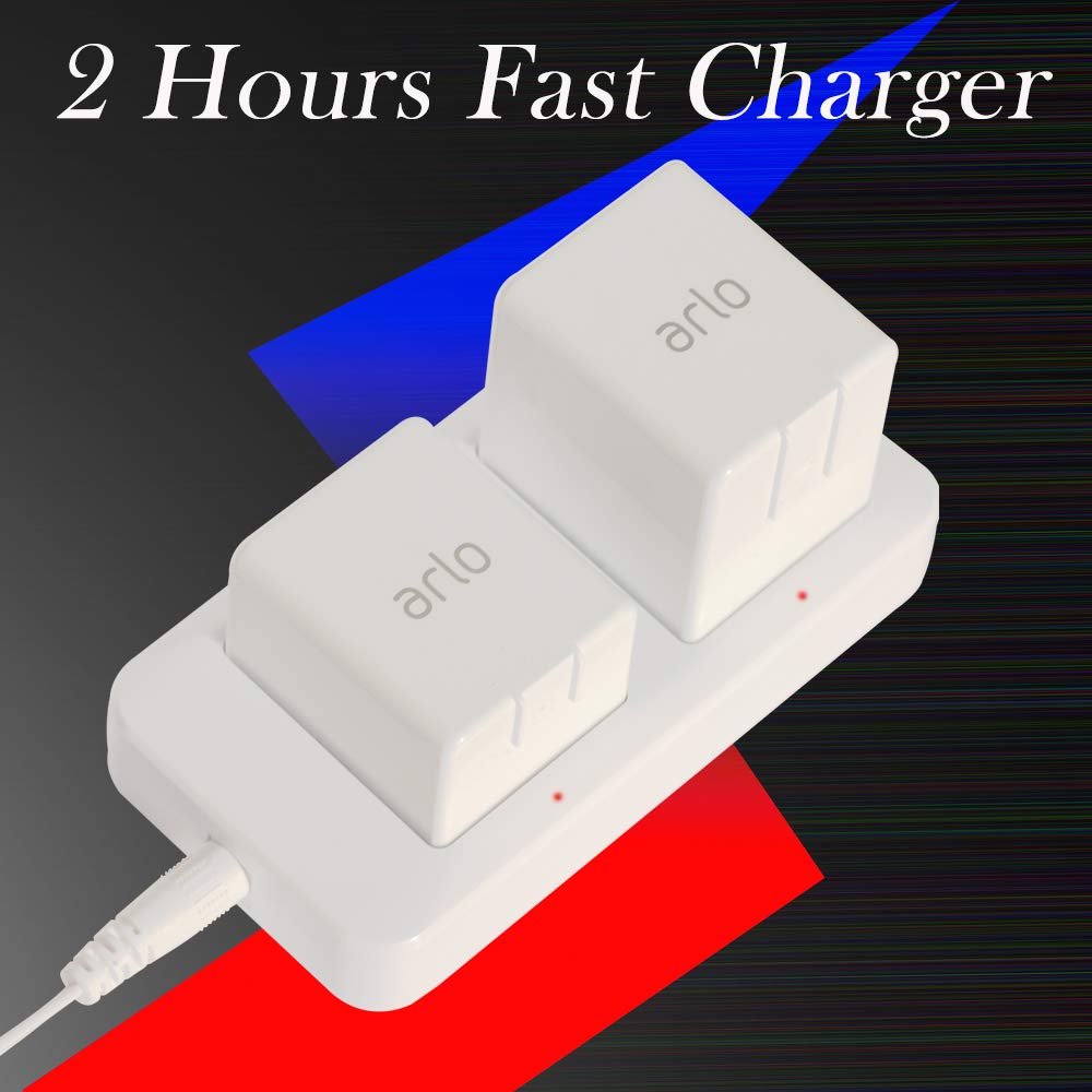 Charger for Arlo Batteries Fireproof Adapter R624