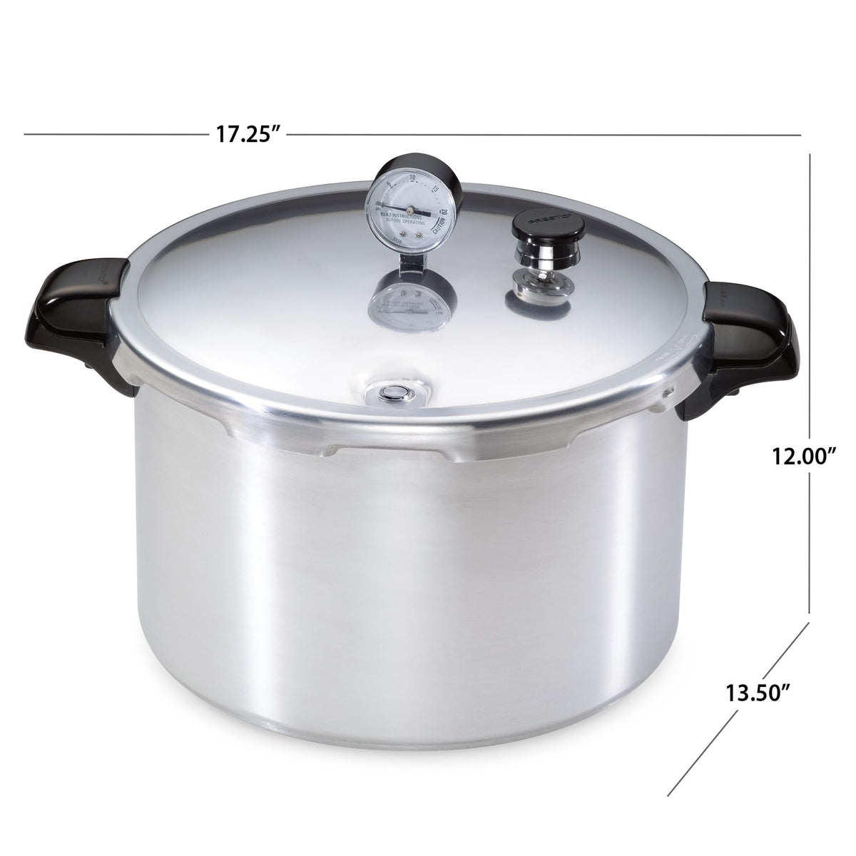 16-Quart Aluminum Pressure Canner and Cooker W26473
