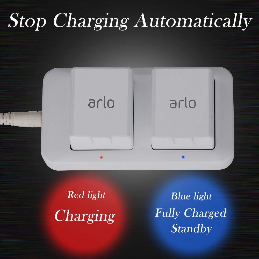 Charger for Arlo Batteries Fireproof Adapter R624