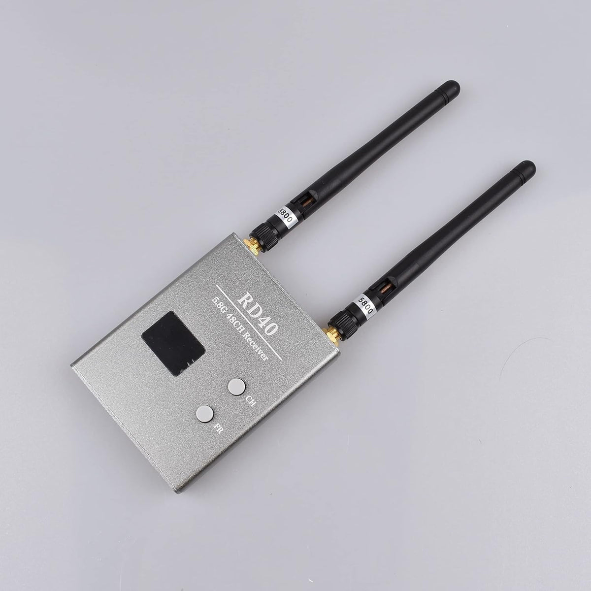 5.8GHZ 48Channel RD40 Raceband Dual Diversity Receiver with A/V and Power Cables N9209