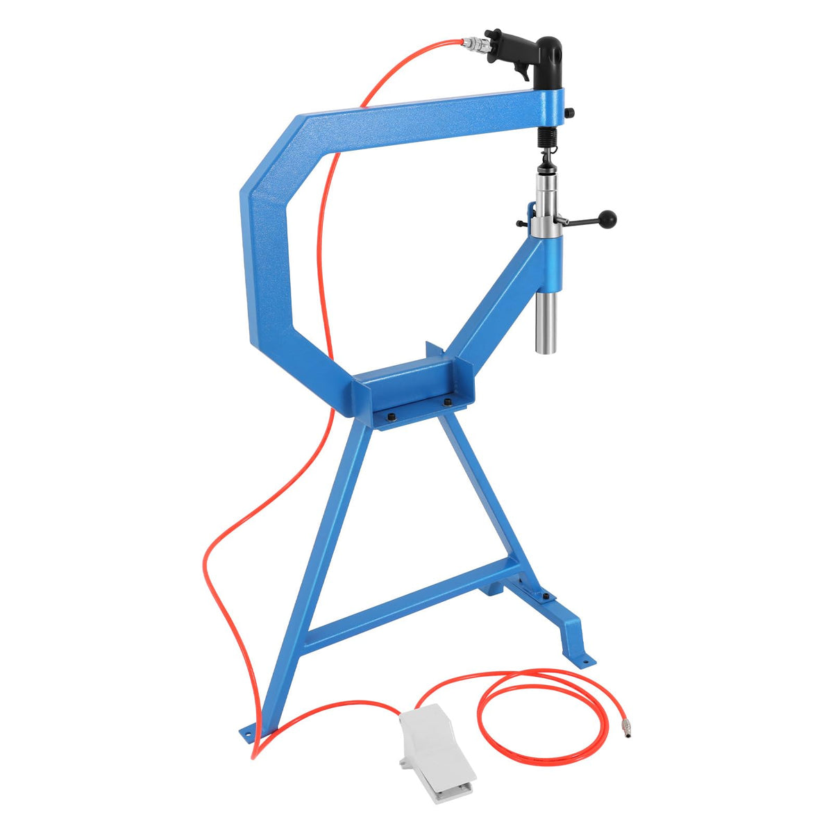 Pneumatic Planishing Hammer with 1", 2", 3" Anvils and Foot Pedal K34217