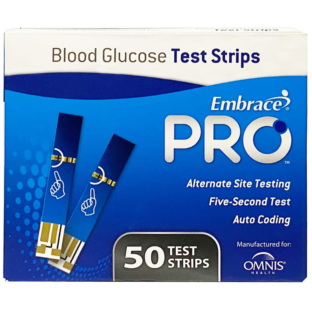 Blood Glucose Test Strips 50ct Vial Z3067