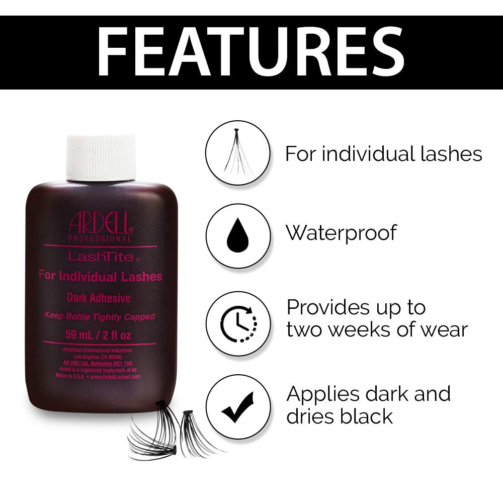 Dark Eyelash Glue, 2 fl oz S573713