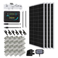 400W 12V Monocrystalline Solar Panel Kit with 30A PWM Charge Controller K9567