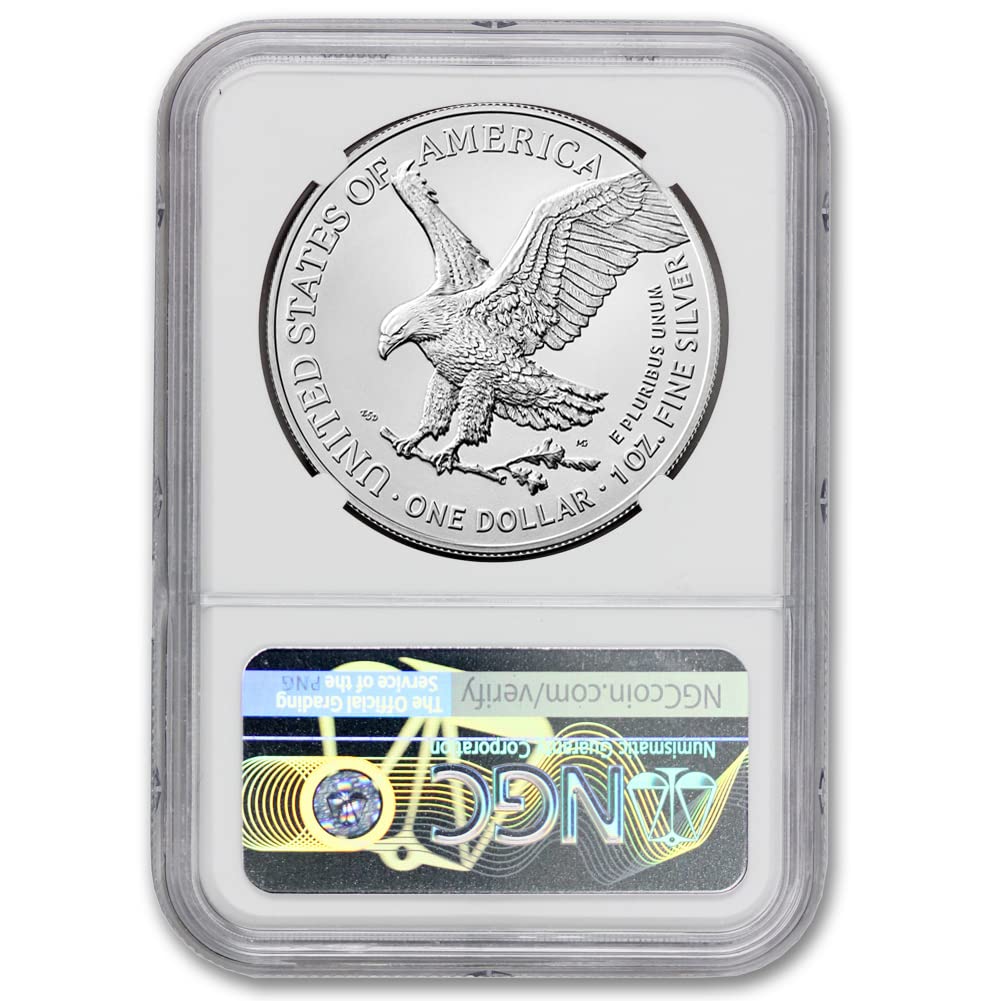 1 oz American Silver Eagle Coin MS-70 C58420