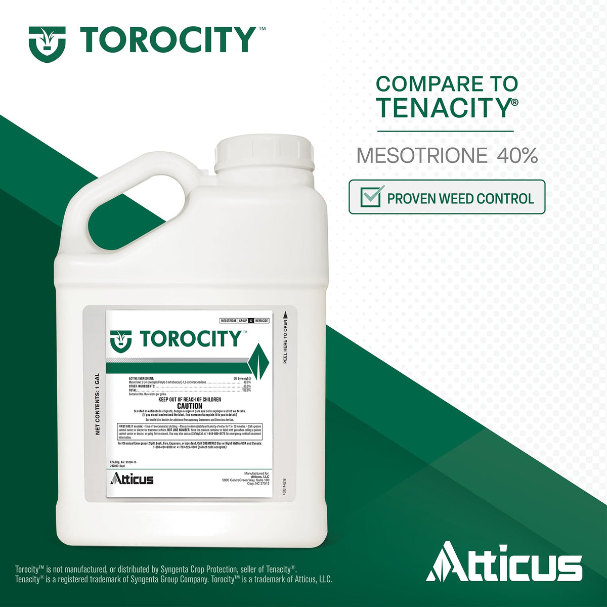 Mesotrione Herbicide 1Gal O6139