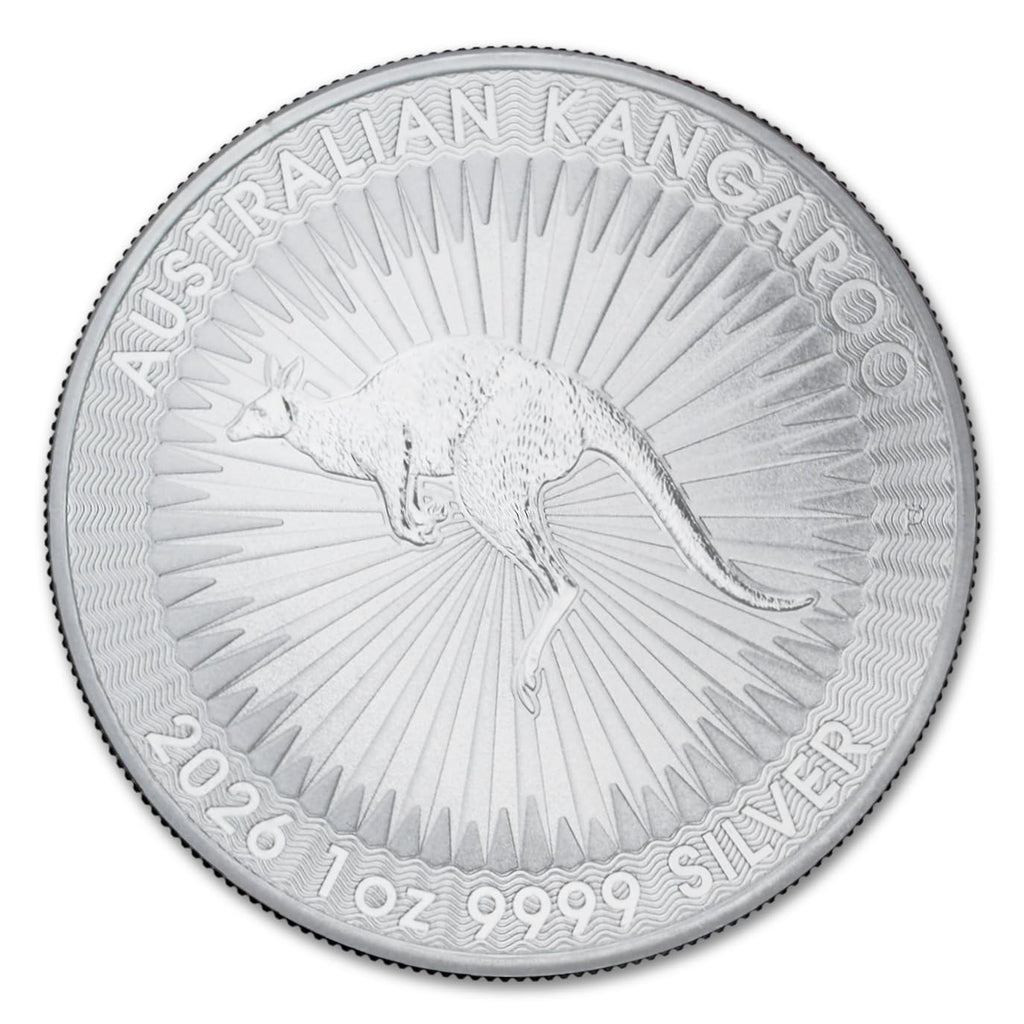 1 oz Australian Silver Kangaroo Brilliant Uncirculated O2346