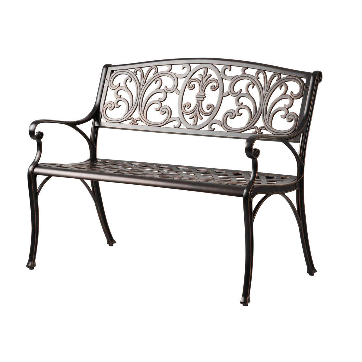 Cast Aluminum Bench K7849