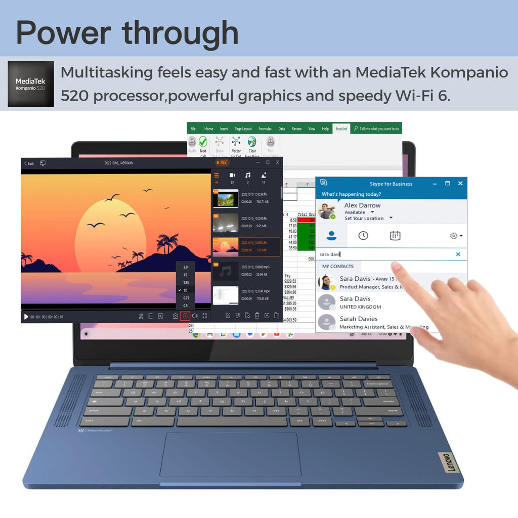 14'' FHD Touchscreen Chromebook Laptop P15657