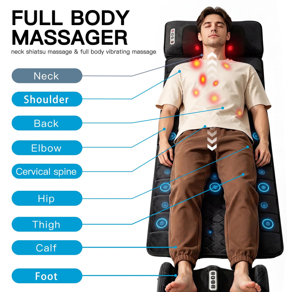 Full Body Massage Mat with Heat I849