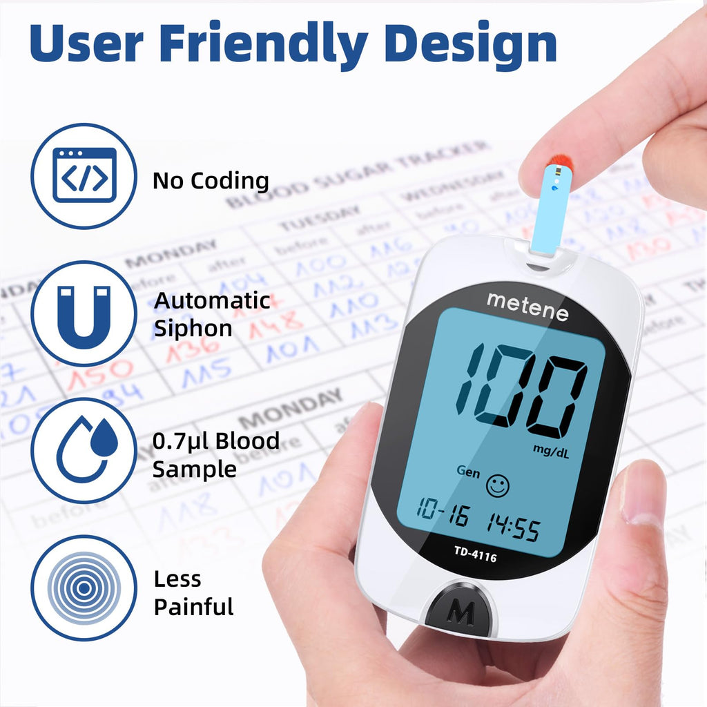 Blood Glucose Test Strips, 100 Count O2537