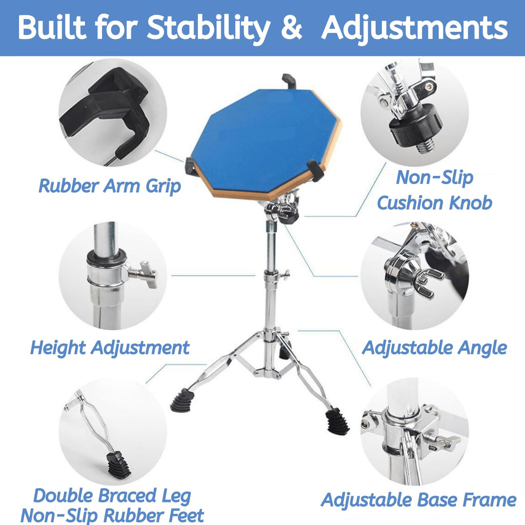 Double Braced Tripod Snare Drum Stand S788