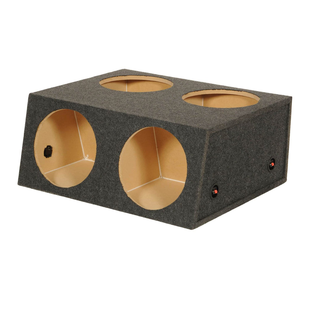12 Inch 4 Hole Sealed Divided Speaker Box Subwoofer Enclosure P3693