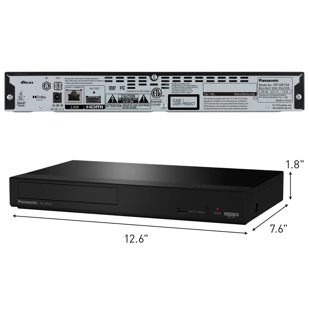 4K Blu Ray DVD Player L1325