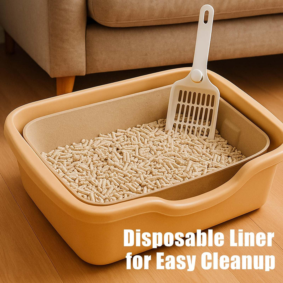 8 Pack Disposable Litter Boxes P89404