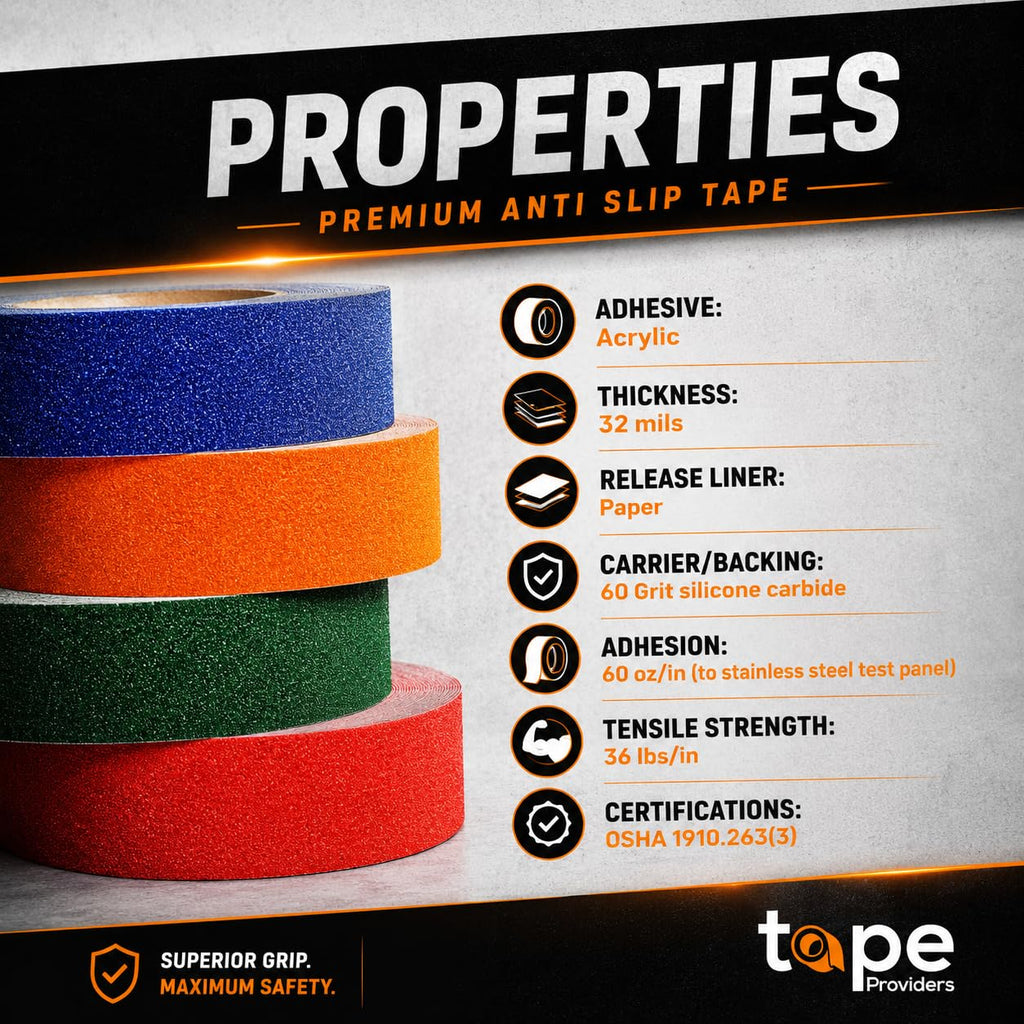 Gray 1 inch x 30 ft Anti Slip Tape A181562