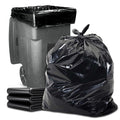 45 Gallon Heavy Duty Black Plastic Trash Bags 50 Count F474752