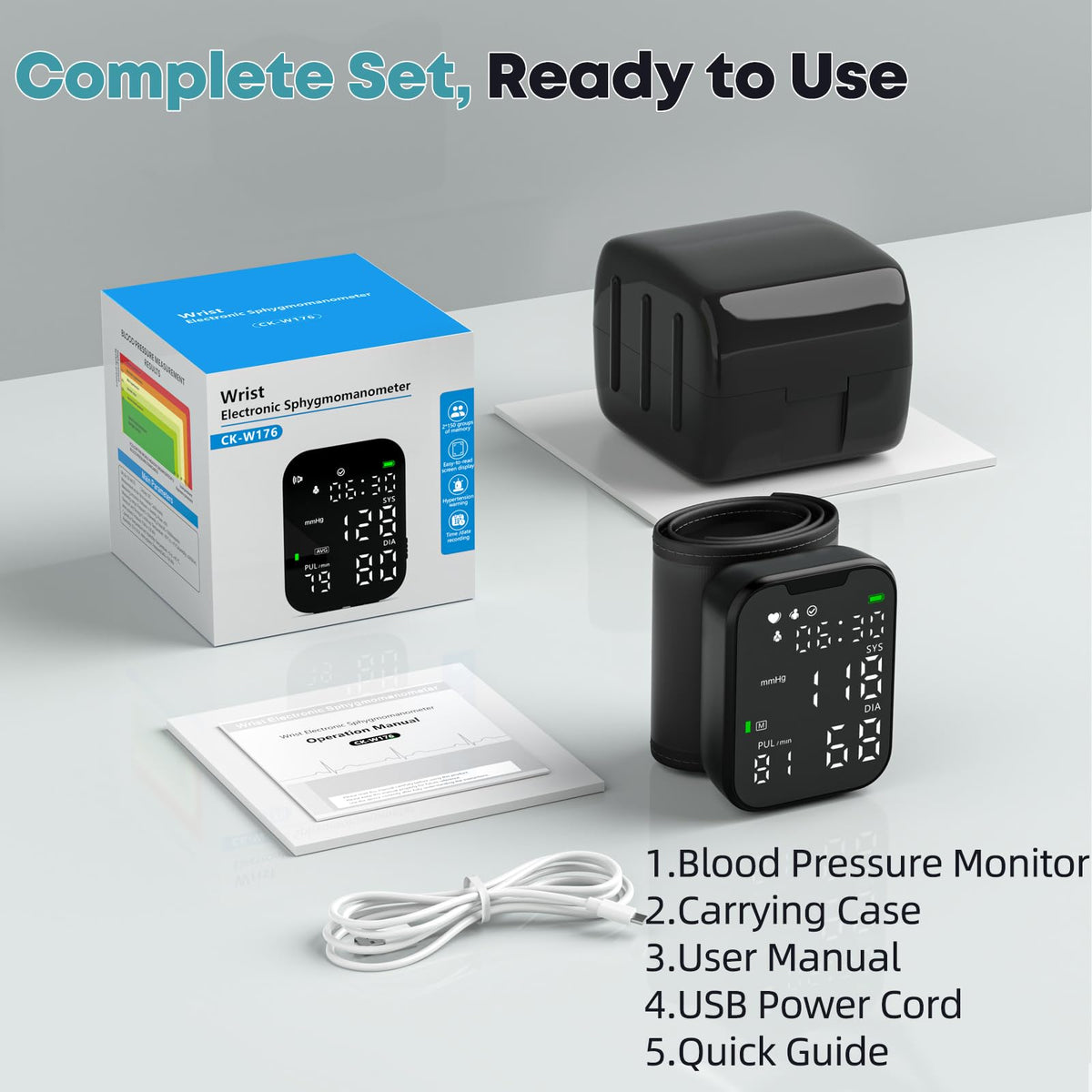 Wrist Blood Pressure Monitor H405246