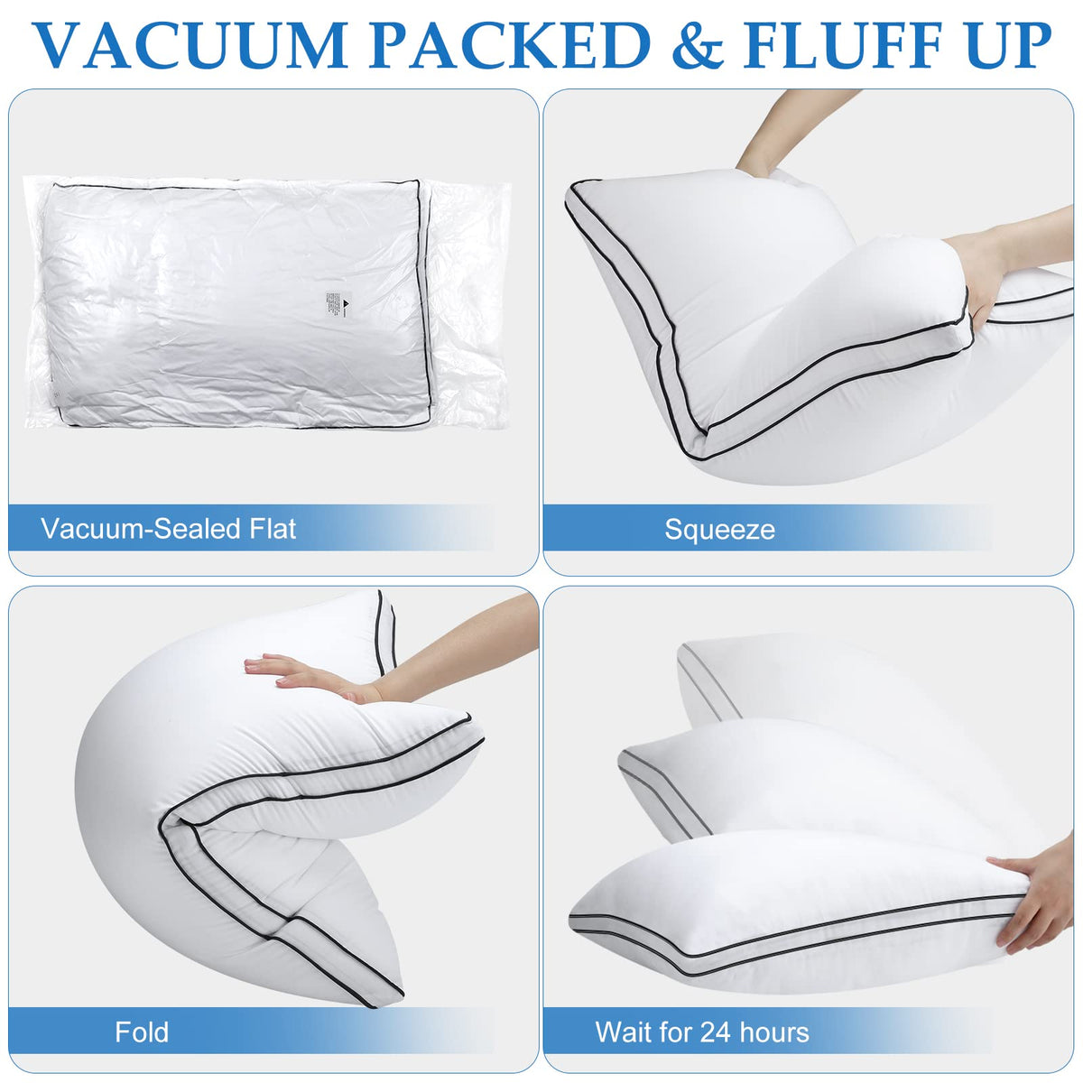 King Size Set of 2 Bed Pillows K39987