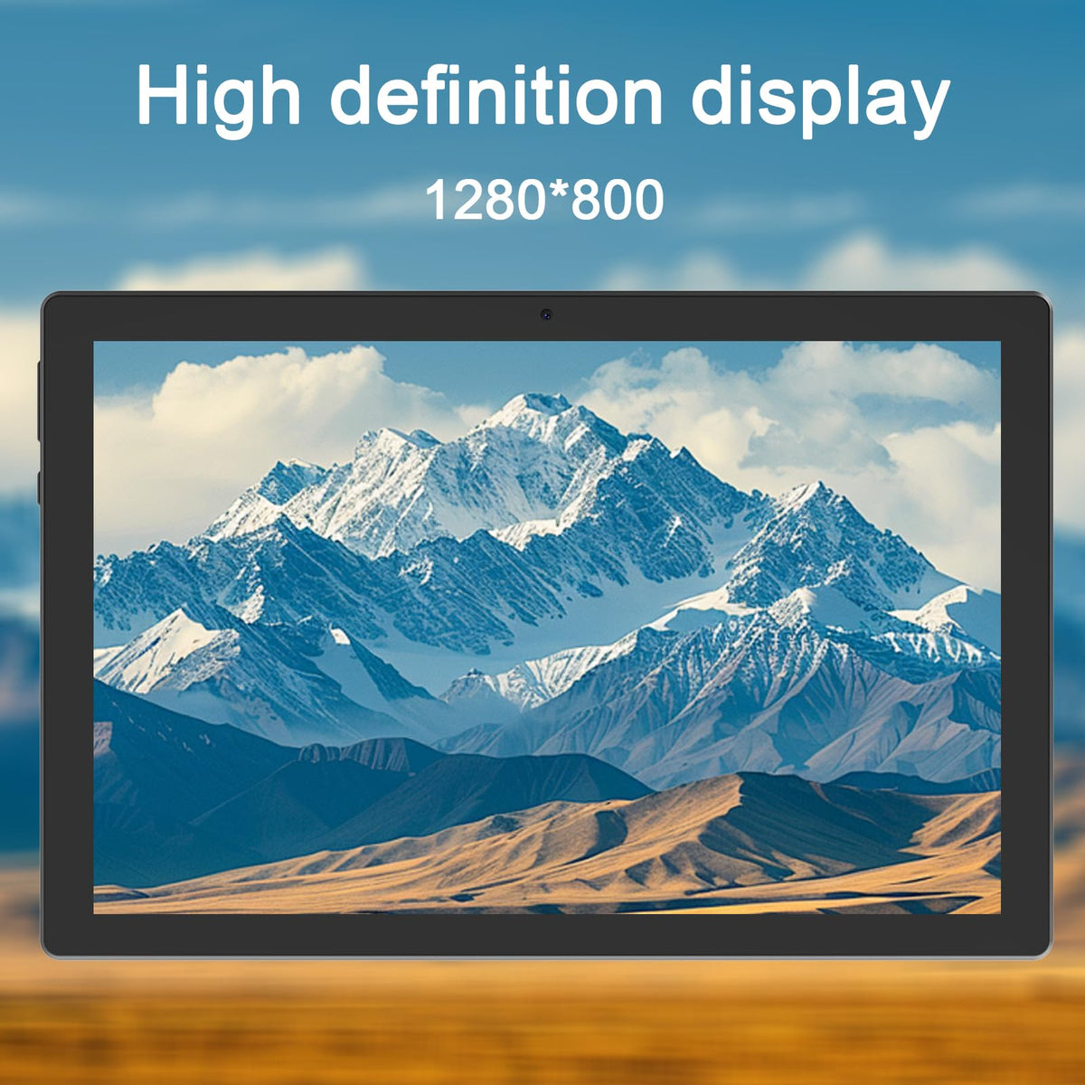 Android 15 Tablet 10 Inch 12GB RAM 64GB ROM 2 in 1 with Keyboard Case Mouse Stylus G30705