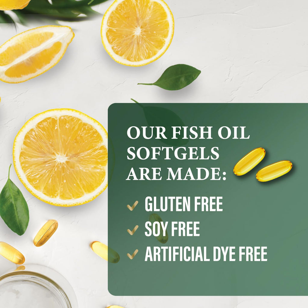 2400mg Omega 3 Fish Oil Softgels O6565