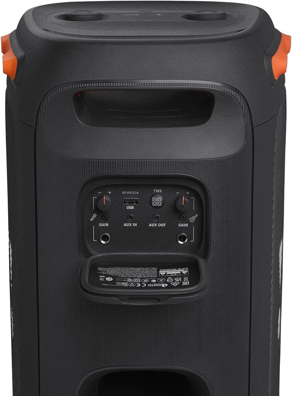 Portable Party Speaker with Built-in Lights Y482837
