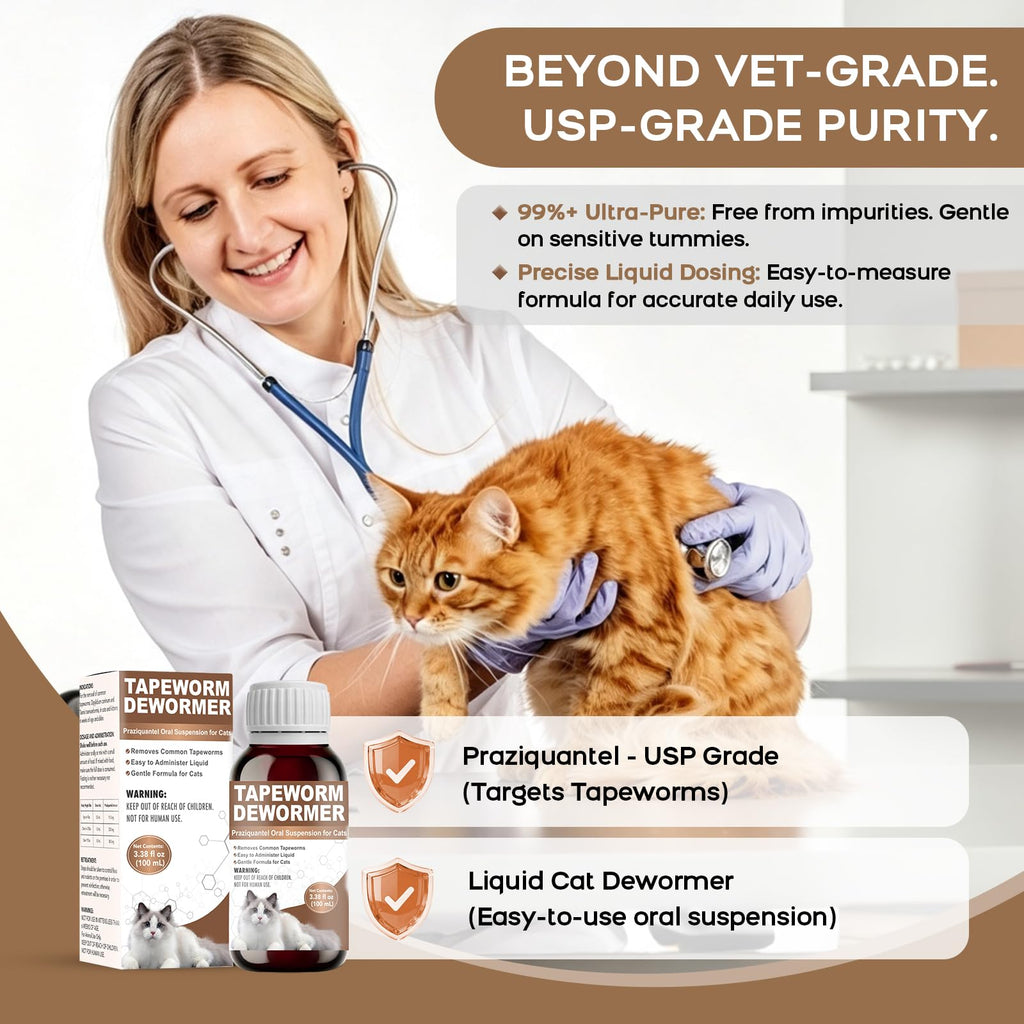 Liquid Cat Tapeworm Dewormer Q989