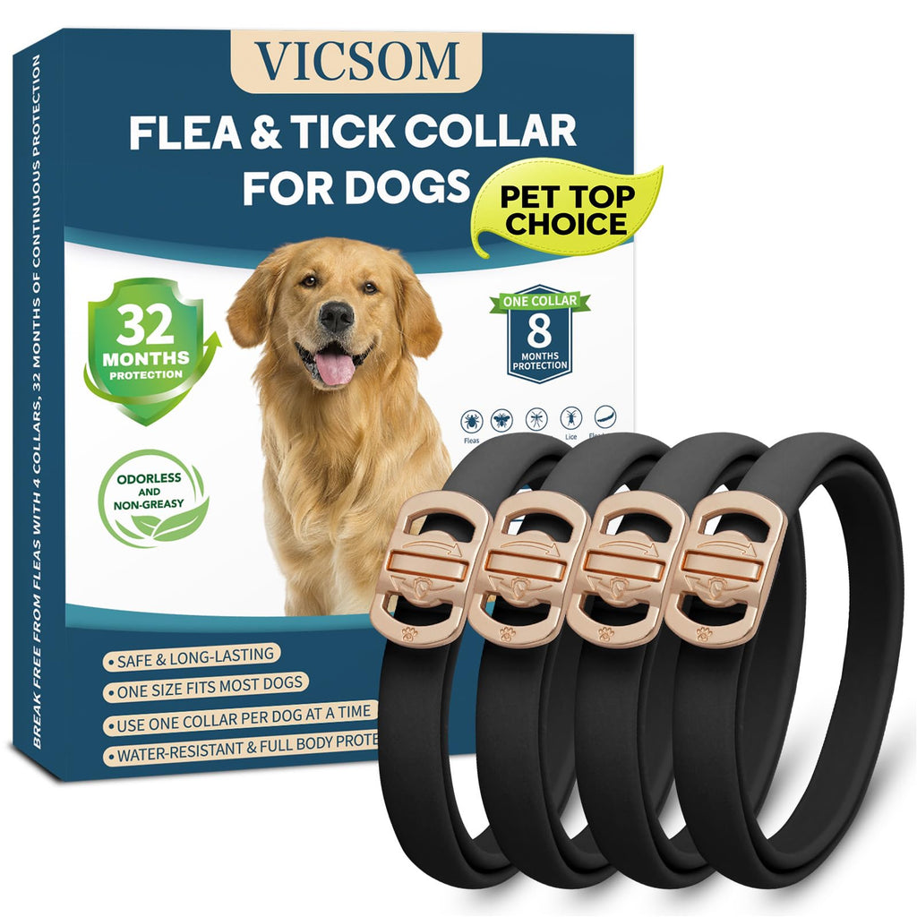 Flea Collar for Dogs 4 Pack G909953