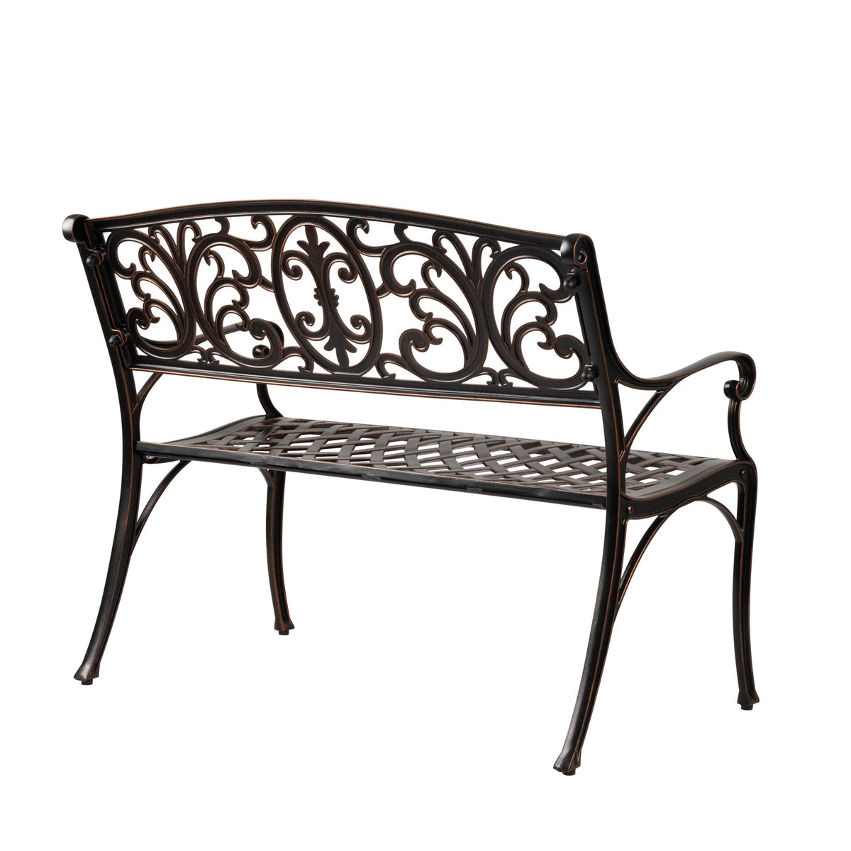 Cast Aluminum Bench K7849