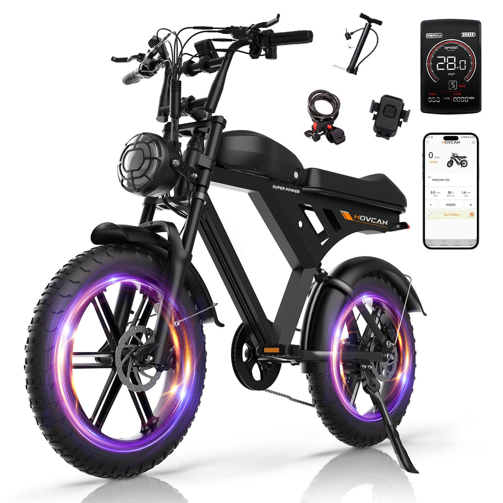 1000W Electric Bike 20" Fat Tire 7-Speed S91770