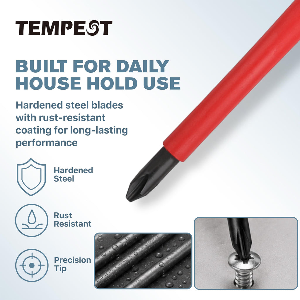 7 Piece VDE Insulated Screwdriver Set with Voltage Tester O5232