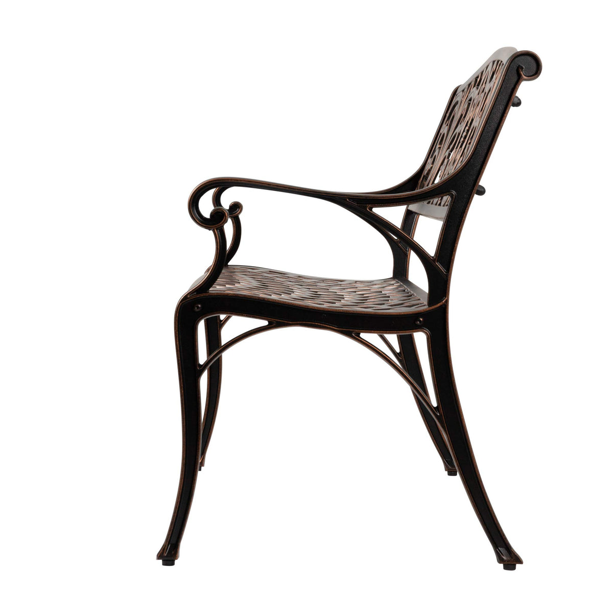 Cast Aluminum Bench K7849