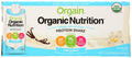 Organic Vegan Plant Based Nutritional Shake Vanilla Bean 11 Ounce 12 Count P749