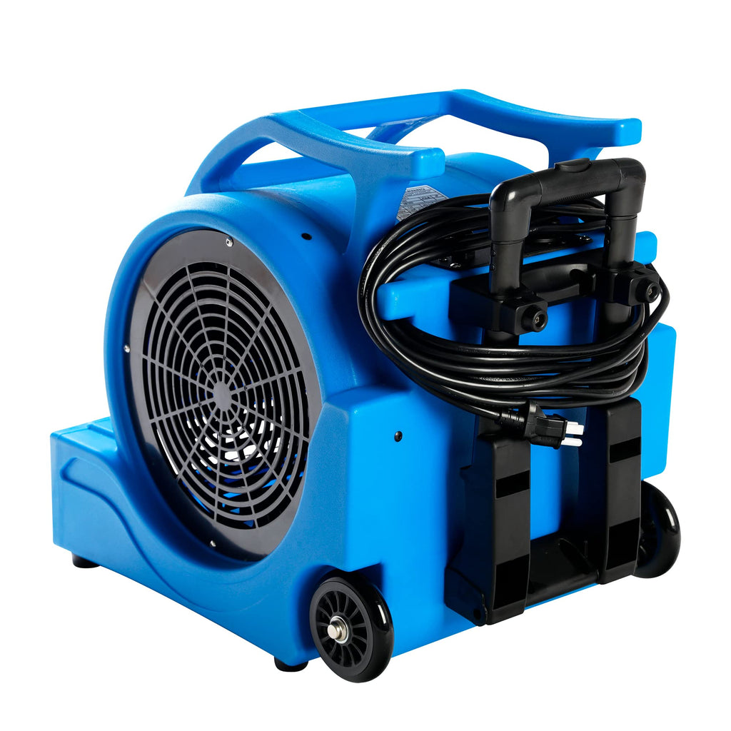 3-Speed 1Hp Air Mover Floor Dryer with Handle J777