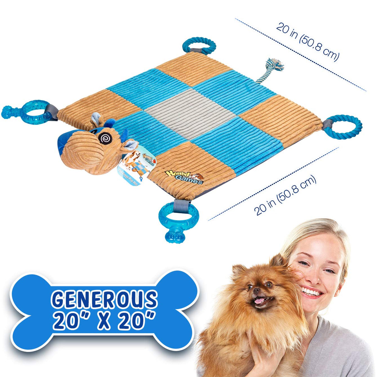 Puppy Play Mat with Teething Toys U5618