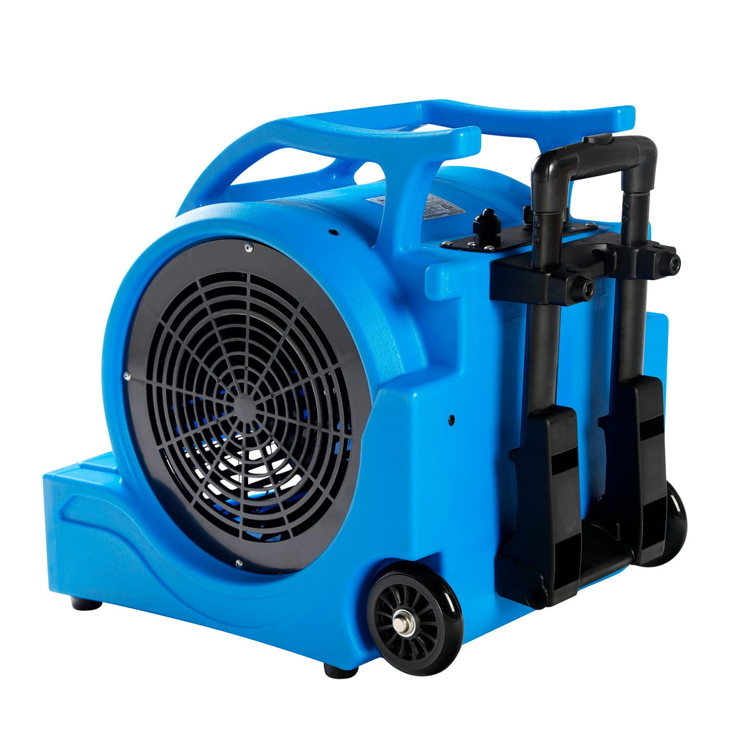 3-Speed 1Hp Air Mover Floor Dryer with Handle J777