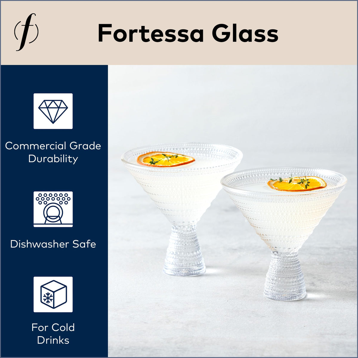 Clear 11.5 Ounce Glass Martini Set of 4 X926210